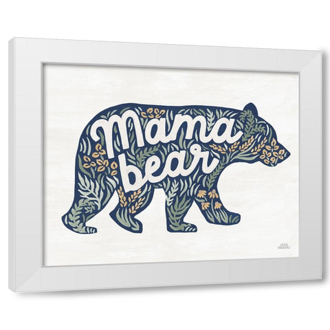 Lakeside Days XI White Modern Wood Framed Art Print by Marshall, Laura