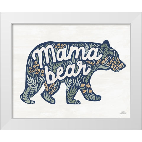 Lakeside Days XI White Modern Wood Framed Art Print by Marshall, Laura