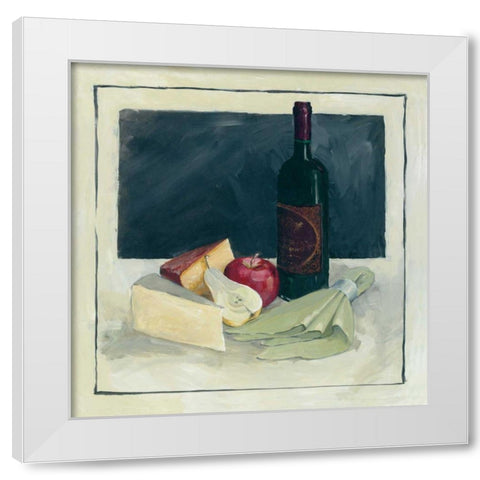 Buoni Amici II White Modern Wood Framed Art Print by Tillmon, Avery
