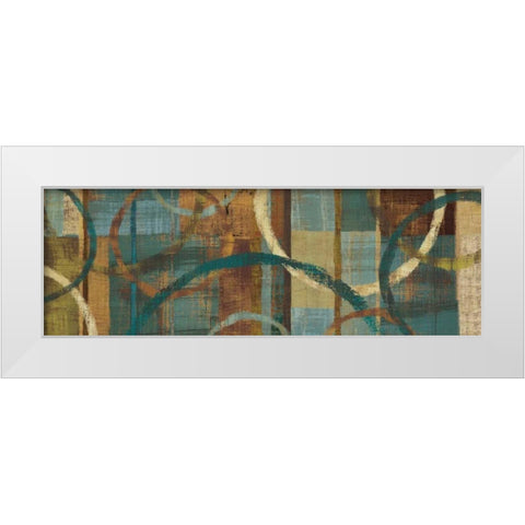 Tranquility White Modern Wood Framed Art Print by Mullan, Michael