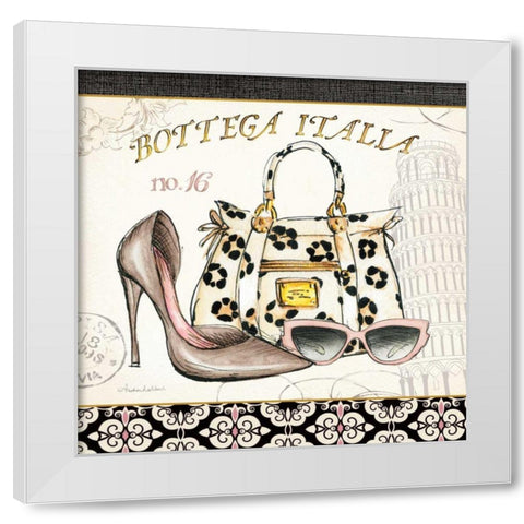 Boutique de Luxe I White Modern Wood Framed Art Print by Laliberte, Andrea