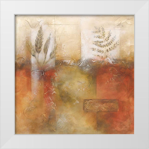 Barbados Breeze I White Modern Wood Framed Art Print by Bannister, Cory