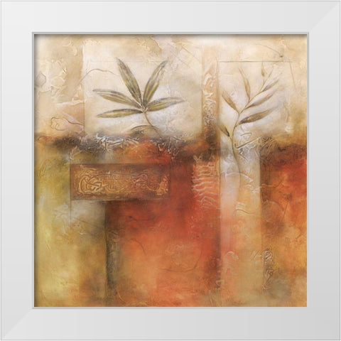 Barbados Breeze II White Modern Wood Framed Art Print by Bannister, Cory