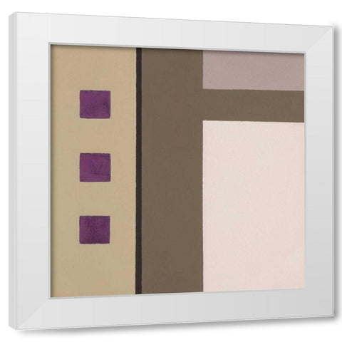 Barrel and Bin A White Modern Wood Framed Art Print by Bannister, Cory