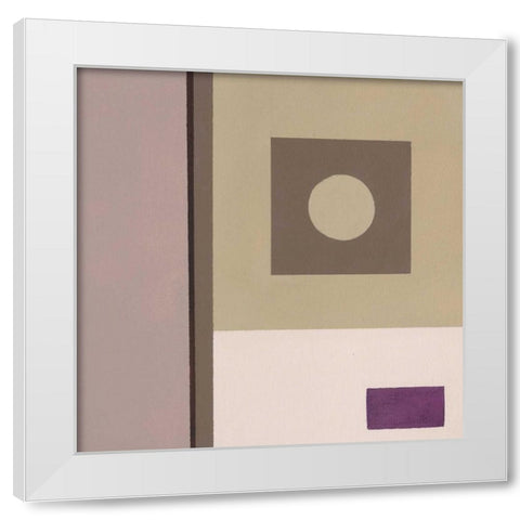 Barrel and Bin D White Modern Wood Framed Art Print by Bannister, Cory
