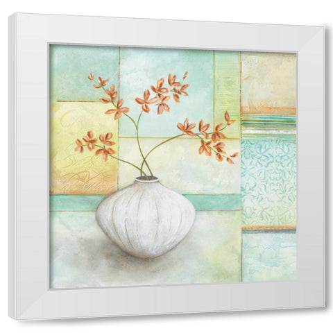 Kasbah Contemporary I White Modern Wood Framed Art Print by Brey, Michael