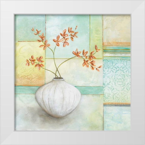 Kasbah Contemporary I White Modern Wood Framed Art Print by Brey, Michael