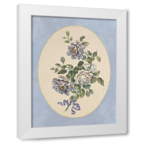 Mayfield Ovals I White Modern Wood Framed Art Print by Mayfield, Josiah