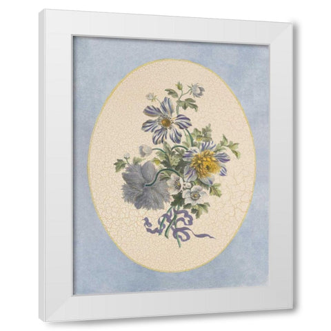 Mayfield Ovals II White Modern Wood Framed Art Print by Mayfield, Josiah