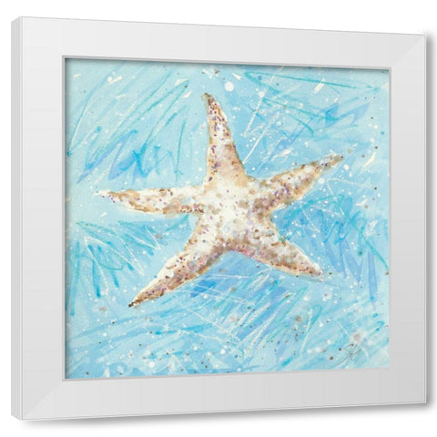 La Mer A White Modern Wood Framed Art Print by Sic, Jerry