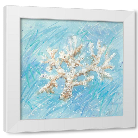 La Mer B White Modern Wood Framed Art Print by Sic, Jerry