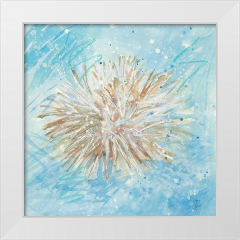 La Mer C White Modern Wood Framed Art Print by Sic, Jerry