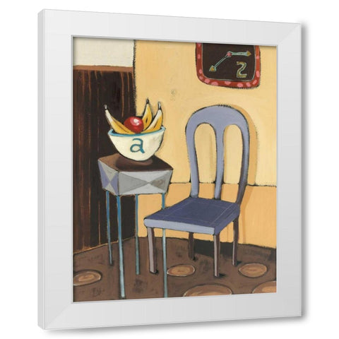 Divine Design II White Modern Wood Framed Art Print by Paschal, Irene