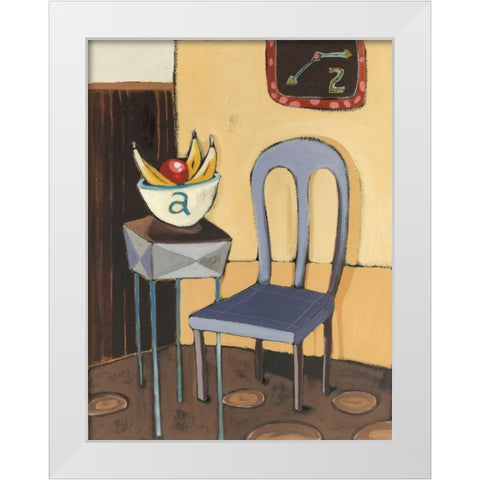 Divine Design II White Modern Wood Framed Art Print by Paschal, Irene