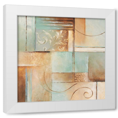 Legacy I White Modern Wood Framed Art Print by King, Michael