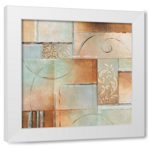 Legacy II White Modern Wood Framed Art Print by King, Michael