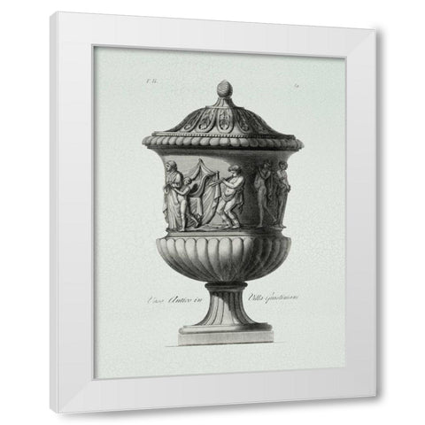 Elements of Style I White Modern Wood Framed Art Print by Chilton, Sarah E