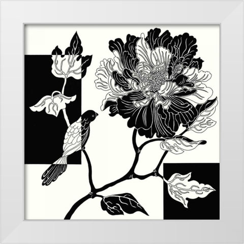 Alhambra II White Modern Wood Framed Art Print by Shelby, Judy