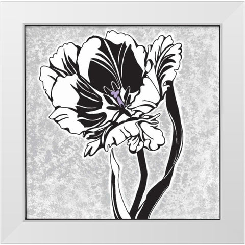 Special Delivery A White Modern Wood Framed Art Print by Shelby, Judy