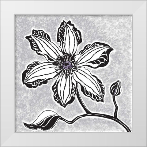 Special Delivery 2A White Modern Wood Framed Art Print by Shelby, Judy