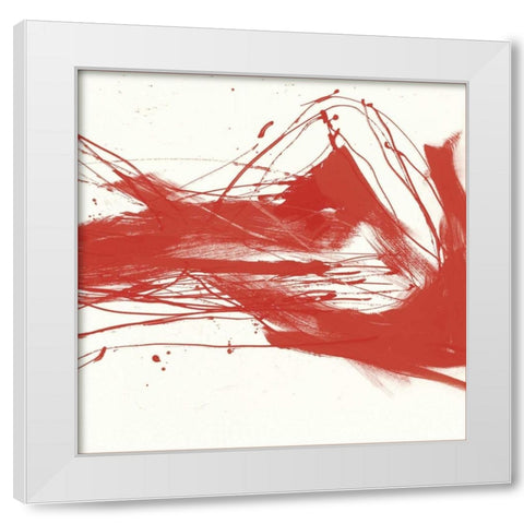 Signatures I White Modern Wood Framed Art Print by Sic, Jerry
