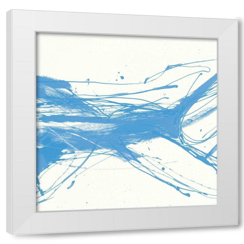 Signatures II White Modern Wood Framed Art Print by Sic, Jerry