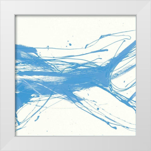 Signatures II White Modern Wood Framed Art Print by Sic, Jerry