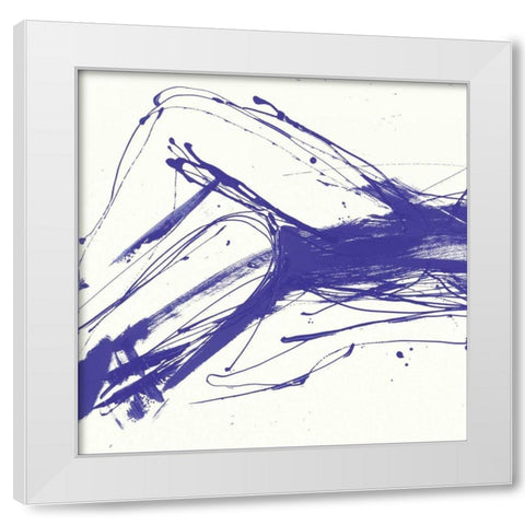 Signatures III White Modern Wood Framed Art Print by Sic, Jerry