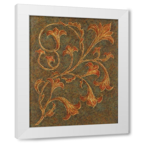 Go for Baroque II White Modern Wood Framed Art Print by Shelby, Judy