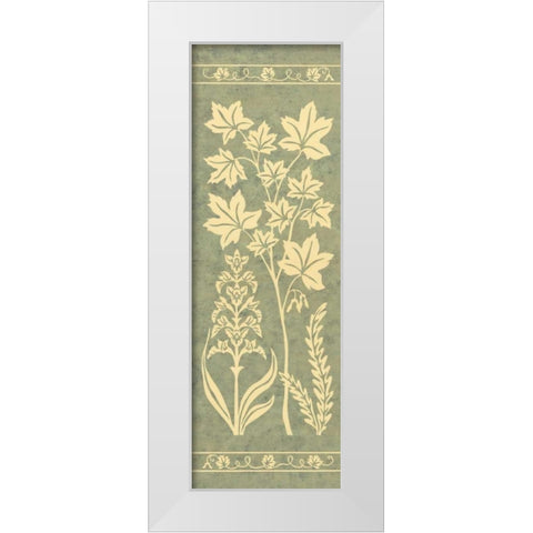 Hudson Valley Green I White Modern Wood Framed Art Print by Shelby, Judy