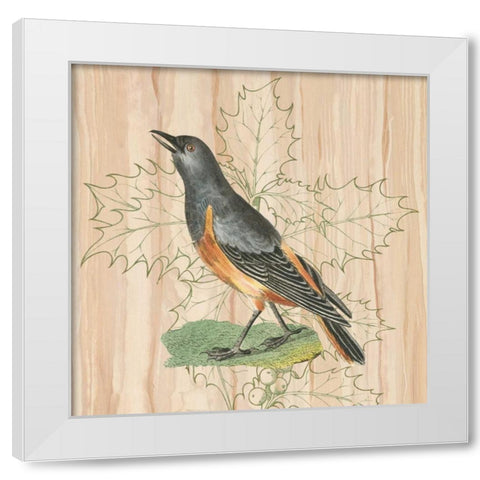 Treetops II White Modern Wood Framed Art Print by Reynolds, Alastair