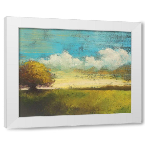 Montauk Morning I White Modern Wood Framed Art Print by Rogers, Adam