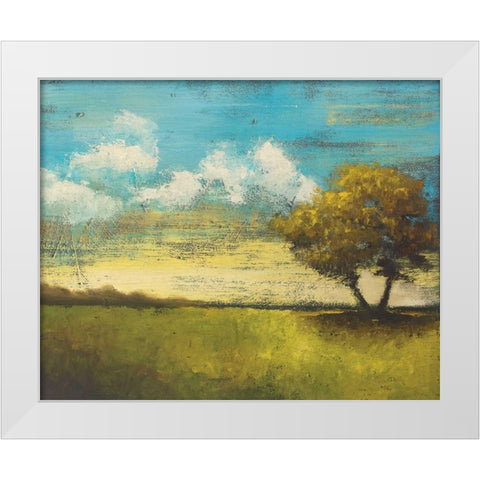 Montauk Morning I White Modern Wood Framed Art Print by Rogers, Adam
