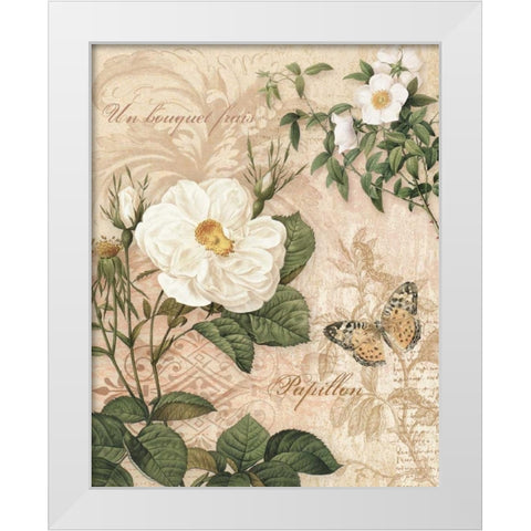 Gardeners Gift II White Modern Wood Framed Art Print by Han, Ching