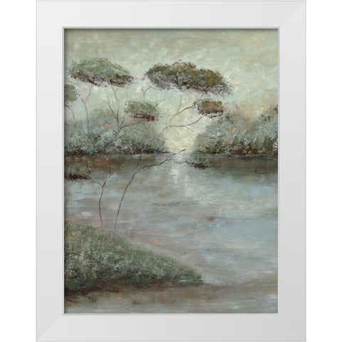 Grafton Woods I White Modern Wood Framed Art Print by Roth, Jack