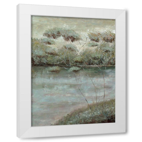 Grafton Woods II White Modern Wood Framed Art Print by Roth, Jack