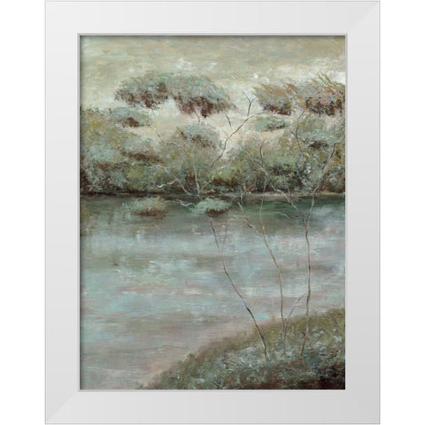 Grafton Woods II White Modern Wood Framed Art Print by Roth, Jack