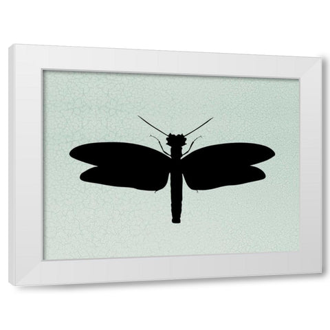 Wind Songs II White Modern Wood Framed Art Print by Ziffer, Josef