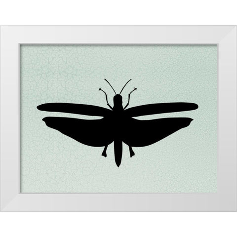 Wind Songs III White Modern Wood Framed Art Print by Ziffer, Josef