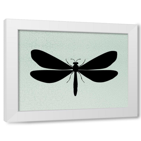 Wind Songs IV White Modern Wood Framed Art Print by Ziffer, Josef