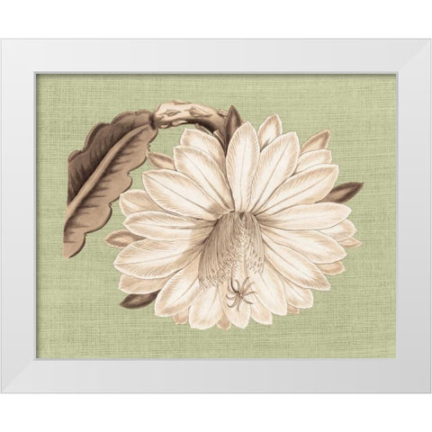 Regence Lily II White Modern Wood Framed Art Print by Chilton, Sarah E