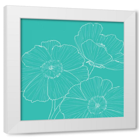 Loft Style White Modern Wood Framed Art Print by Peters, Michelle