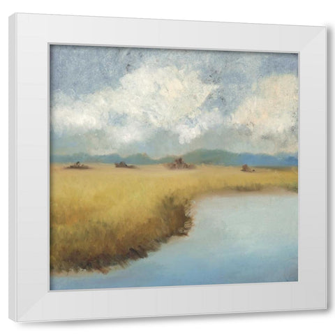 Sea Island Lowcountry White Modern Wood Framed Art Print by Rogers, Adam