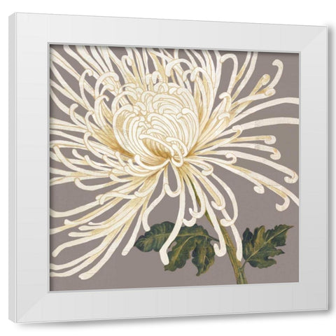 Grande and Glorious White Modern Wood Framed Art Print by Shelby, Judy