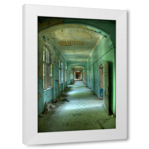 Beelitz White Modern Wood Framed Art Print by Sneeuw, Ivo