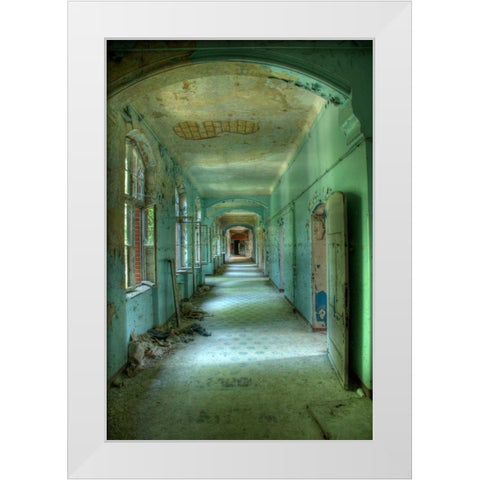 Beelitz White Modern Wood Framed Art Print by Sneeuw, Ivo