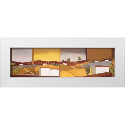 The Realm of fancy I White Modern Wood Framed Art Print by Paus, Hans