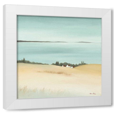 Day break I White Modern Wood Framed Art Print by Paus, Hans