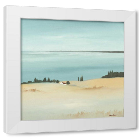 Day break II White Modern Wood Framed Art Print by Paus, Hans