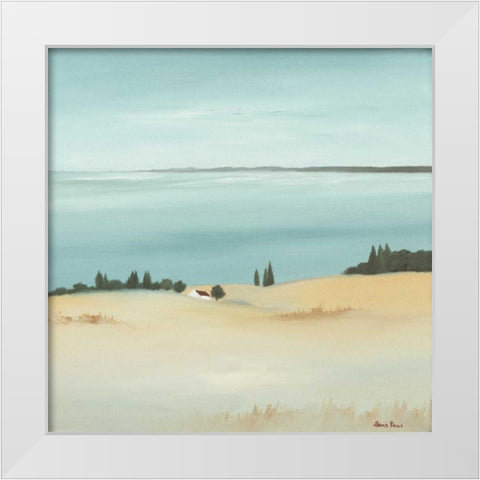 Day break II White Modern Wood Framed Art Print by Paus, Hans
